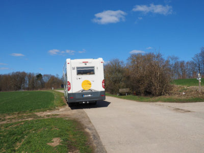 Der erste Cache der Reise
