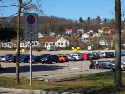 Schlafen auf dem Festplatz